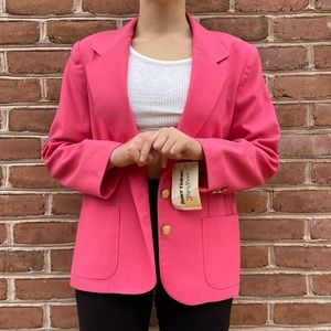 VINTAGE HOT PINK BLAZER 💗